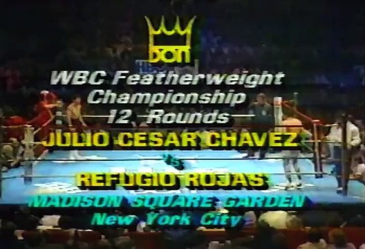 Julio Cesar Chavez vs Refugio Rojas 1986-06-13