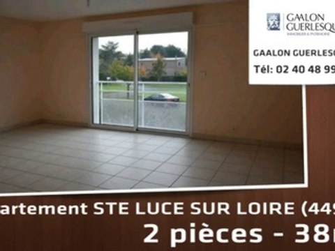Location - Appartement - STE LUCE SUR LOIRE (44980) - 38m²