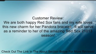 Boston Red Sox Charm with Connector Will Fit Pandora, Troll, Biagi & More Review