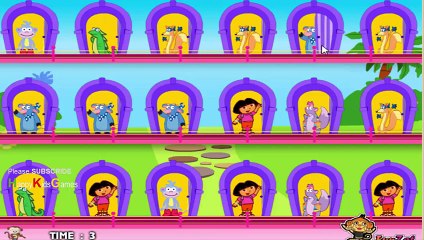 Dora the explorer Games Dora Door Memory Game Walkthrough