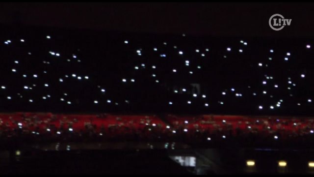 Com apagão no Morumbi, torcida tricolor faz show de luzes