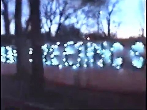 Graceland plaza at Christmas Elvis Presleys home video