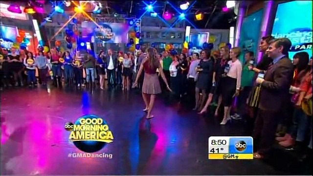 Sadie Robertson & Mark Ballas - Samba on Good Morning America