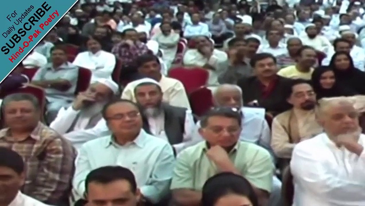 Annual Urdu Mushaira Jeddah 2013 - Agha Sarosh - Hukam Hai Dil Ka