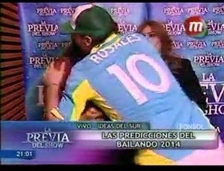 Pedro y Paula en La Previa del Show (cartas del tarot) - 26 de Noviembre