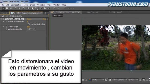 Tutorial de Como hacer el efecto correr rapido(QuickSilver) en After effects