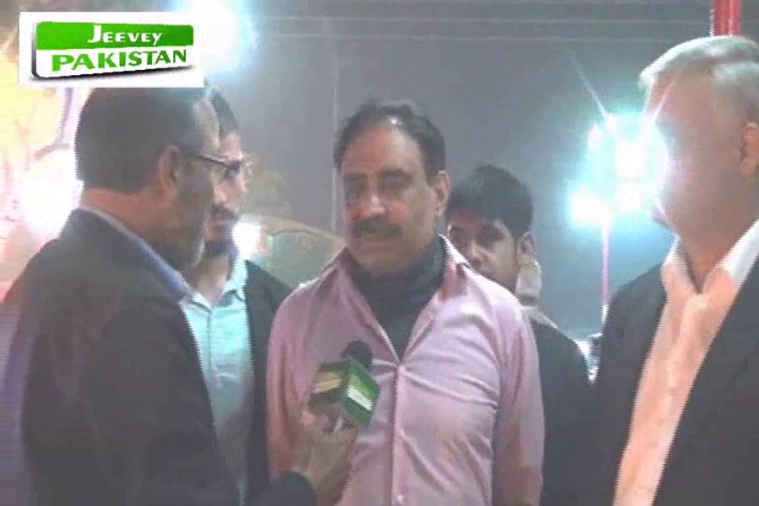 Inauguration of "BIG MANS Pizza" New Branch By Provincial Minister Rana Mashood Ahmed Khan at The Mall Lahore.