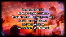 We Believe - Newsboys - Worship Video with lyrics