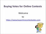 Buying Votes for Online Contests