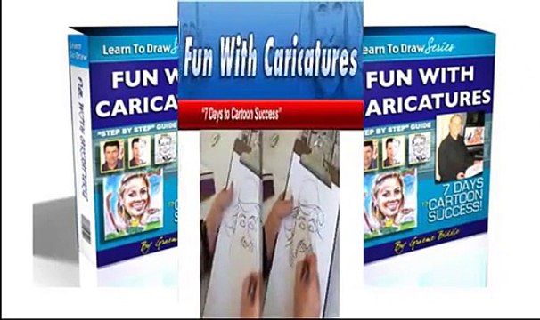 How to draw good caricatures - Learn To Draw Caricatures
