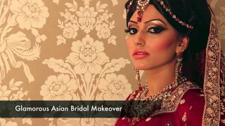beautiful bridal makup look  ashain 2014