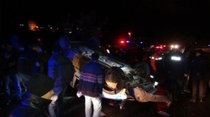 Batman'da Polis Otosu Devrildi: 1 Yaralı