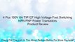 4 Pcs 100V 8A TIP127 High Voltage Fast Switching NPN PNP Power Transistors Review