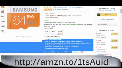 Samsung 64GB EVO Micro SD Review Youtube 2014