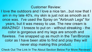 Sally Hansen Airbrush Legs Tan/Bronze - Leg Makeup 4 oz Review