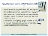 Enjoy maximum uptime with IT support Sutton company