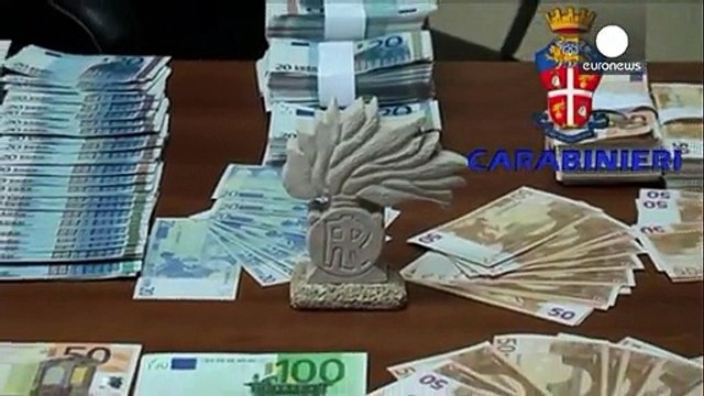Dozens arrested in Italy counterfeit cash crackdown