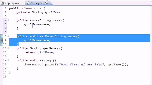 Java Programming Tutorial - 17 - Constructors