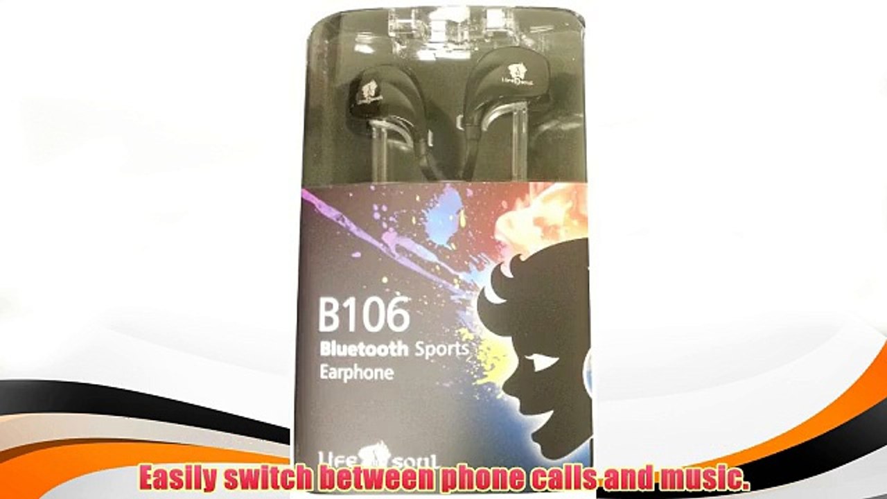 Best buy Life n Soul B106-B Bluetooth Sport Earphones Black