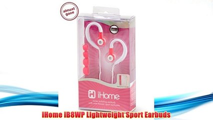 Best buy iHome iB8WP Lightweight Sport Earbuds