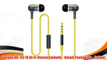 Best buy Incipio NX-112 f8 Hi-Fi Stereo Earbuds - Retail Packaging - Yellow