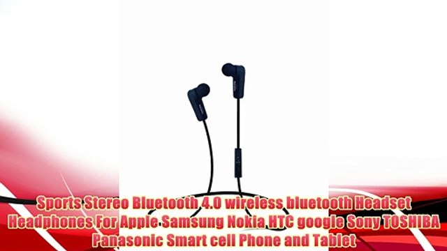Best buy New Sports Stereo Bluetooth 4.0 Headset Headphone Best audio performance HiFi Stereo