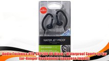 Best buy Audio Technica ATH-CKP200 BK Black | Waterproof Sports In-Ear Ear-Hanger Headphones
