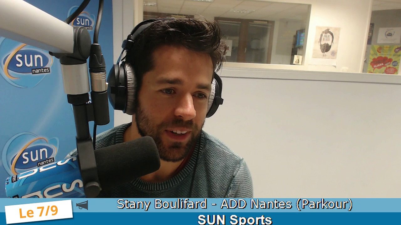 SUN Sport jeudi 27 novembre: Stany Boulifard - ADD Nantes (Parkour)