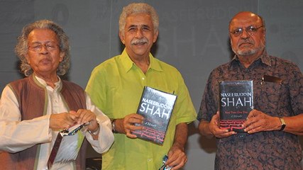 Naseeruddin Shah Launches Book By Shyam Benegal