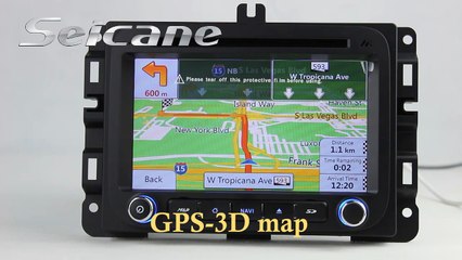 7 Inch 2013 2014 2015 DODGE RAM 2500 Navigation Autoradio RDS