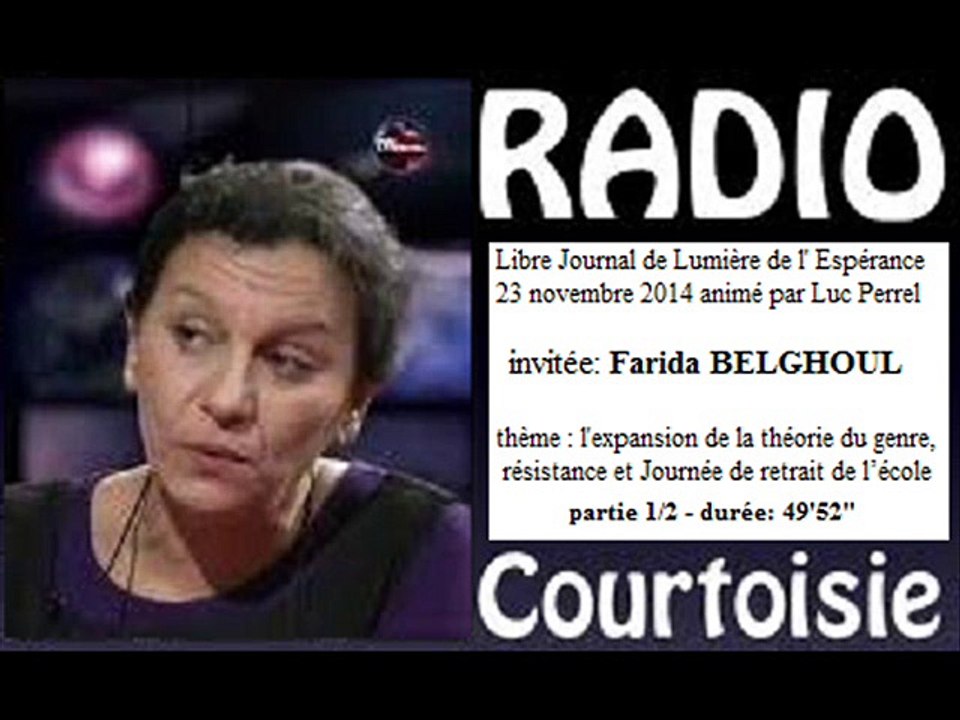RC Lumière de l'espérance 2014.11.23 Farida Belghoul 1/2