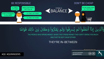 Spend Wisely - Quran Gems - NAK Illustrated