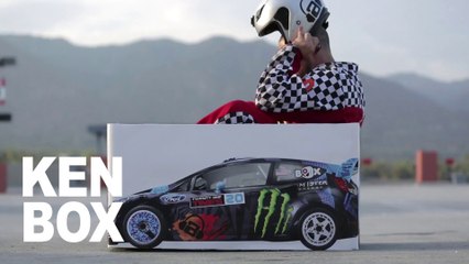 Скачать видео: Better than Ken Block : here is Ken Box, crazy Kart drifting pilot!