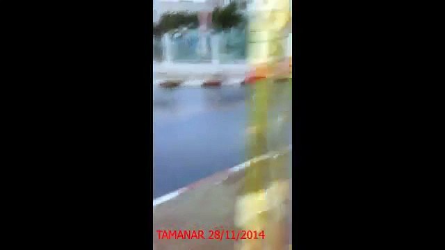 Inondations a TAMANAR مشاهد فيضانات بتَمَنَار