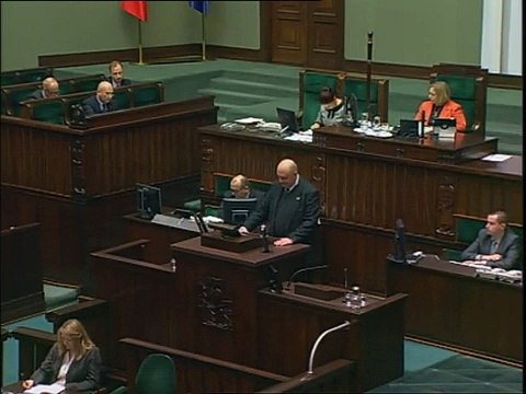 Poseł Piotr Chmielowski - Wystąpienie z dnia 26 listopada 2014 roku.