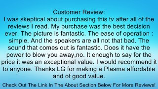 LG Electronics 60PN6500 60-Inch 1080p 600Hz Plasma HDTV (Black) (2013 Model) Review