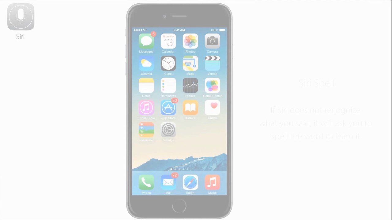 Concept iOS 9 de Ralph Theodory - Siri