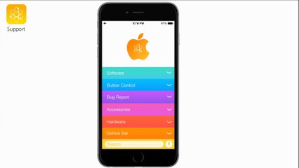 Concept iOS 9 de Ralph Theodory - Support