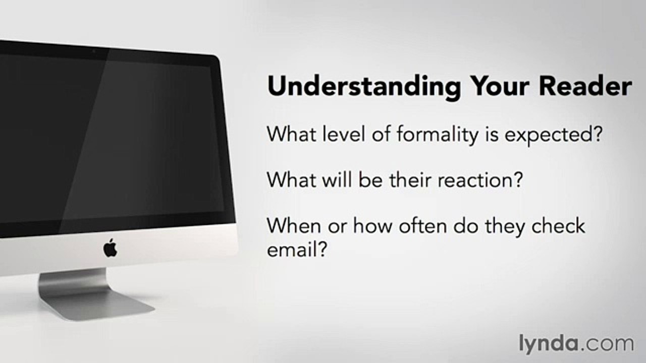 Writing Email tutorial 10 reader