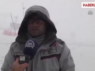 Kartalkaya'da İşletmeciler, Suni Kar Sistemiyle Sezonu Rahat Geçirecek