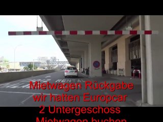 Mietwagen Rückgabe Malaga Flughafen Check In Schalter Starbucks Coffee