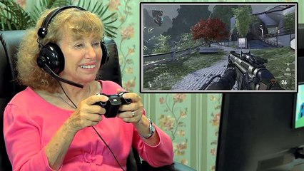 Quand des personnes âgées jouent à Call of Duty