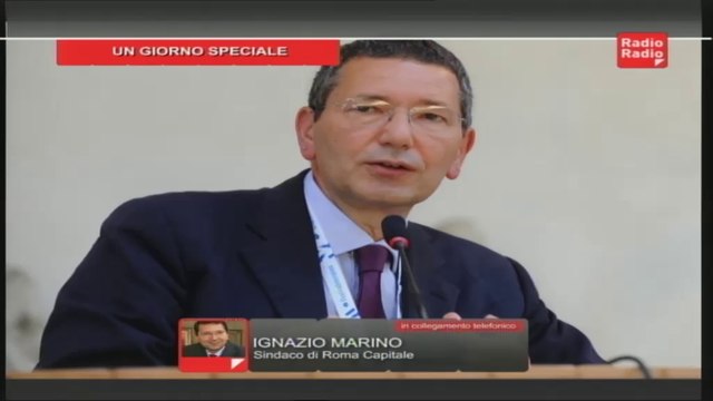 Un giorno speciale in diretta Ignazio Marino sindaco Roma capitale - 27 novembre 2014