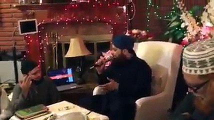 Owais Raza Qadri Mehil-e-Naat at Long Island New York USA on 19 Nov 2014