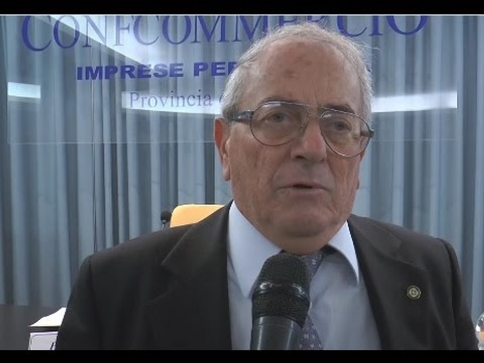 Napoli - Sicurezza dei commercianti, incontro di Confcommercio (26.11.14)