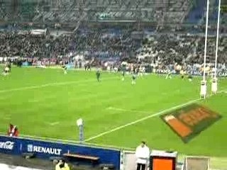 France- Galles 2007 les choeurs