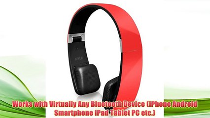 Best buy Pyle Sound 6 PHBT6R Bluetooth 2-In-1 Wireless Stereo Headphones with Built-in Mic