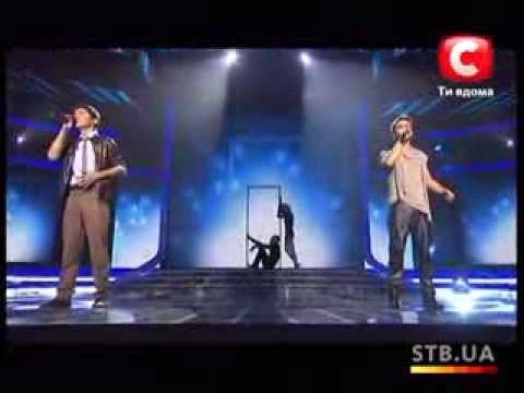 Дуэт Монатик и Сафаров - Sorry seems to be - Elton John - Пятый прямой эфир - Х-фактор 1