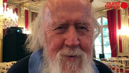 Hubert Reeves à la conférence environnementale