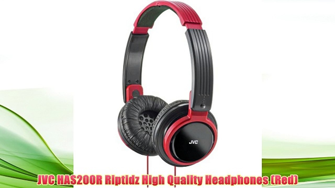 Best buy JVC HAS200R Riptidz High Quality Headphones (Red)